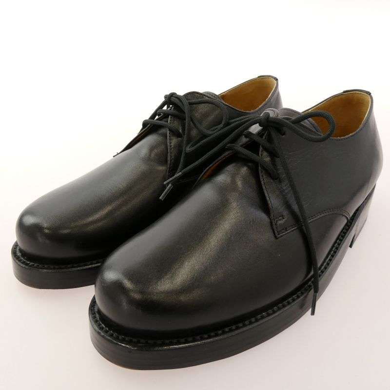 ジュンヤワタナベコムデギャルソンマン 24aw WN-K103 HEINRICH DINKELACKER カーフスムースシューズ プレーントゥ シューズ 買取実績 画像