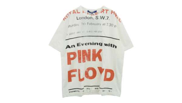 ジュンヤワタナベコムデギャルソンマン 24AW WN-T005-051 綿度詰め天竺 PINK FLOID ピンクフロイド 半袖Tシャツ 買取実績