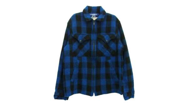 ジュンヤワタナベコムデギャルソンマン 25AW WP-J011-051 FILSON フィルソン Wネーム ウールチェック製品縮絨 ZIP UP ジップアップ ブルゾン 買取実績