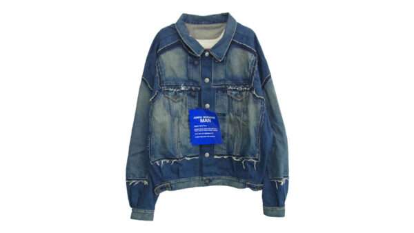 ジュンヤワタナベコムデギャルソンマン × Levis リーバイス 25SS wo-j207-051-1-3 製品加工 解体再構築 カスタマイズ デニム ジャケット 買取実績