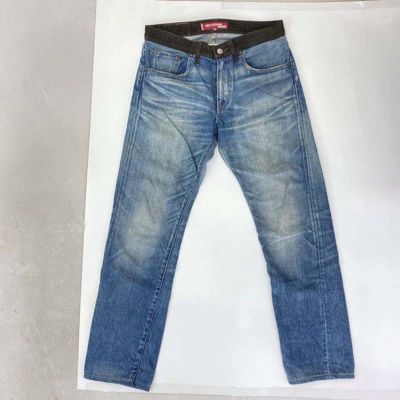 ジュンヤワタナベコムデギャルソンマン AD2009 WE-P909 LEVIS リーバイス 505 Wネーム 再構築 デニムパンツ ジーンズ 買取実績 画像