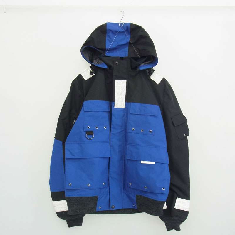 ジュンヤワタナベコムデギャルソンマン AD2018 WB-J013 リフレクター フーデットジャケット マウンテンジャケット 買取実績 画像