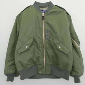 ジュンヤワタナベコムデギャルソンマン WH-J029 AD2021 ナイロンツイル バックプリント MA-1 ミリタリー フライト ボンバー ジャケット 買取実績