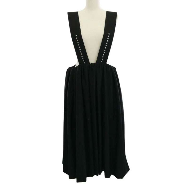 ノワールケイニノミヤ コムデギャルソン 22SS 3I-A002 ウール100％ ジャンパースカート ジャンプスカート 吊りスカート 買取実績 画像