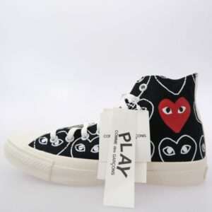 プレイコムデギャルソン × Converse コンバース 1CL704 Chuck Taylor Hi Black 買取実績