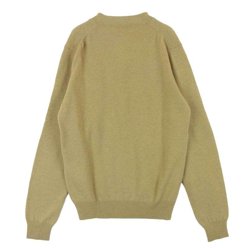 プレイコムデギャルソン AZ-N024 19SS V-Neck Cardigan With Black Emblem ハートワッペン Vネック ウール カーディガン 買取実績 画像