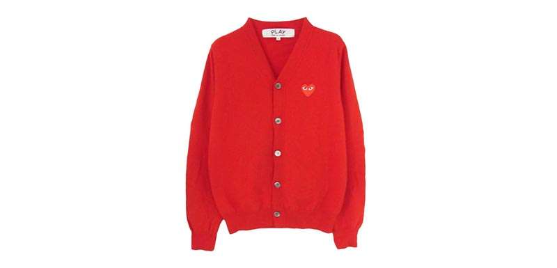 プレイコムデギャルソン AZ-N008 WOOL CARDIGAN 買取実績