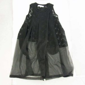 タオ コムデギャルソン AD2024 TN-O007 フラワー刺繍 シアー ノースリーブ ワンピース 買取実績