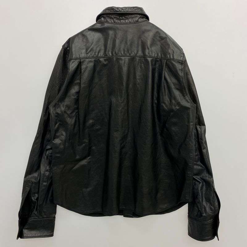 トリココムデギャルソン TB-070090 AD1999 90s ヴィンテージトリコ レザー シャツ ジャケット 買取実績 画像
