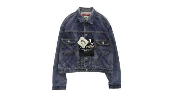 ジュンヤワタナベコムデギャルソンマン 25SS WO-910-100 × BerBerJin × Levi’s ナイロン ツイル インク ジェット プリント 507XX 2nd 転写 デニム ジャケット 買取実績