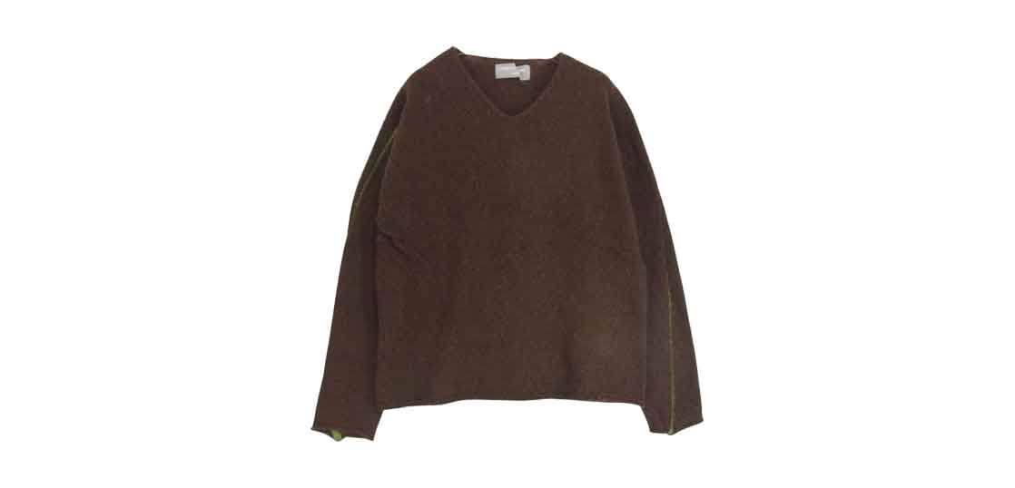 コムデギャルソンオム HN-070240 AD-1998 ヴィンテージ ウール 袖ライン スリーブデザイン ニット 買取実績