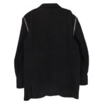 コムデギャルソンオムドゥ アームホール ファスナー切替 2WAY デニム テーラードジャケット ベスト ダークグレー 買取実績 画像