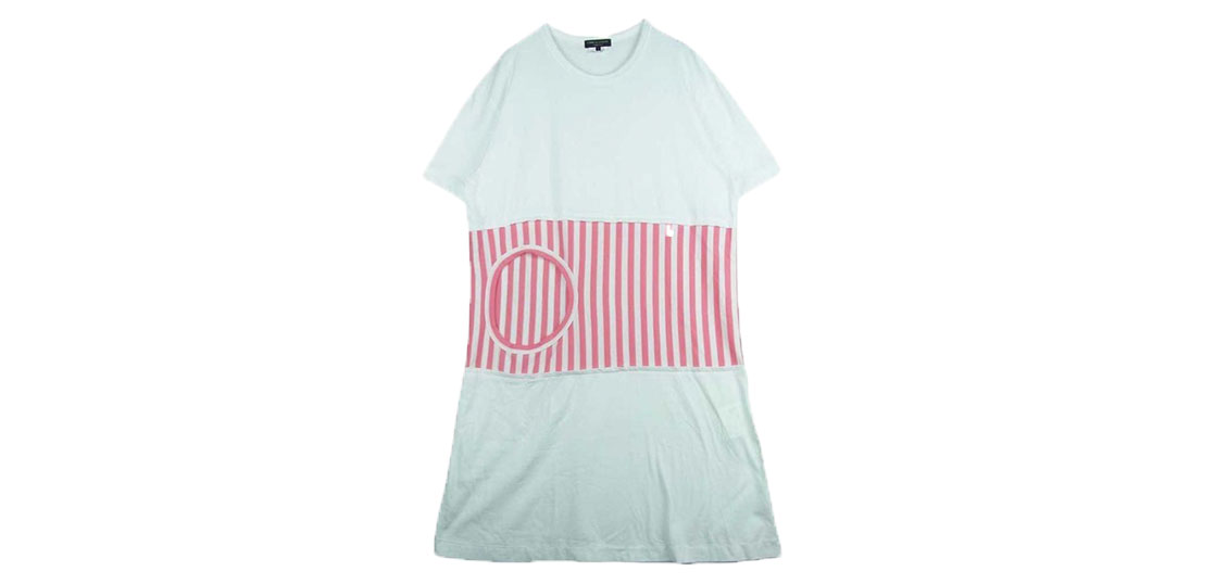 コムデギャルソンオムプリュス 20SS PE-T003 AD2019 ストライプ 切替 クルーネック ロング 半袖 Tシャツ 買取実績