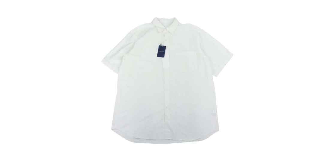 コモリ P01-02008 ショートスリーブ コットン シャツ ホワイト 買取実績