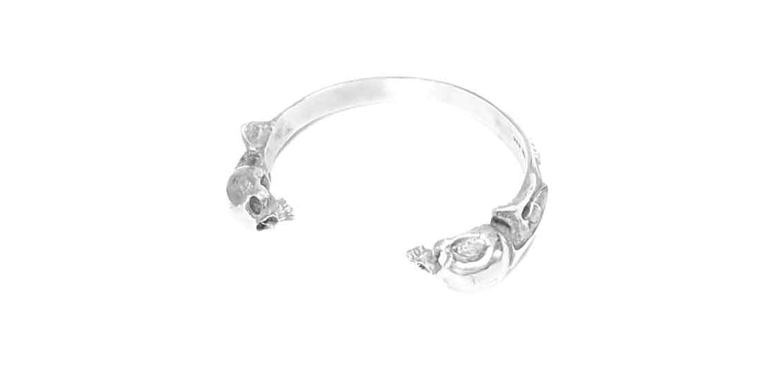 クレイジーピッグ Two Skull Bangle 買取実績
