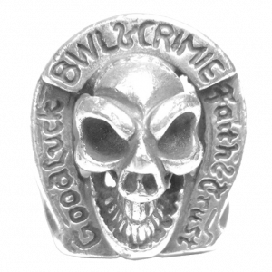 クライミー × ビルウォールレザー スカル ホースシュー リング 買取実績