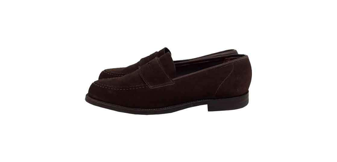 クロケット&ジョーンズ  ハーバード2 376ラスト スエード シューズ ブラウン系 UK7.5E 買取実績