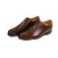 クロケット＆ジョーンズ ALEX DARK BROWN BURNISHED CALF アレックス ダークブラウン レザー シューズ 画像