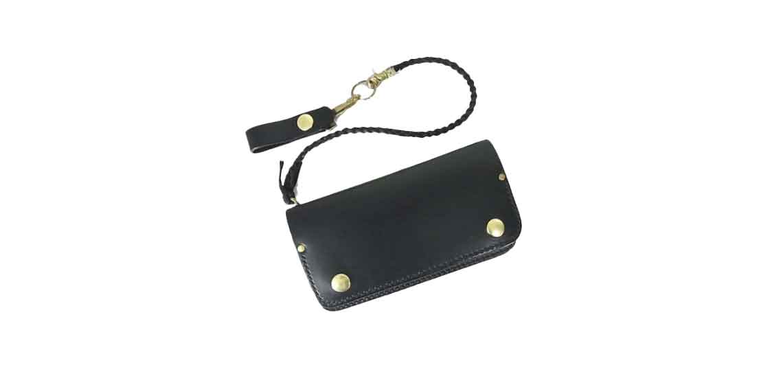 黒羽 CBIII185-R バイカーズ レザーウォレット 買取実績