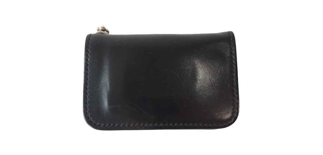 黒羽 サドルプルアップレザー ミドルウォレット 買取実績