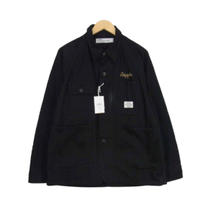 ダイリク 19秋冬 ノンウォッシュ デニム カバーオール ブラック系 買取実績