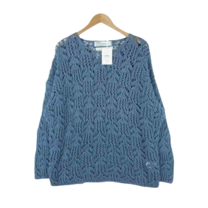 ダイリク 21春夏 フラワーパターン ハンド ニット クルーネック 買取実績