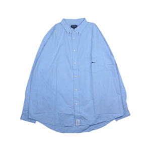 ディセンダント カシャロ刺繍 オックスフォード ボタンダウン 長袖 シャツ ブルー 買取実績