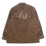 ディオール 22AW カクタスジャック ロゴ刺繍 オーバーサイズ オーバーシャツ ブラウン 買取実績 画像