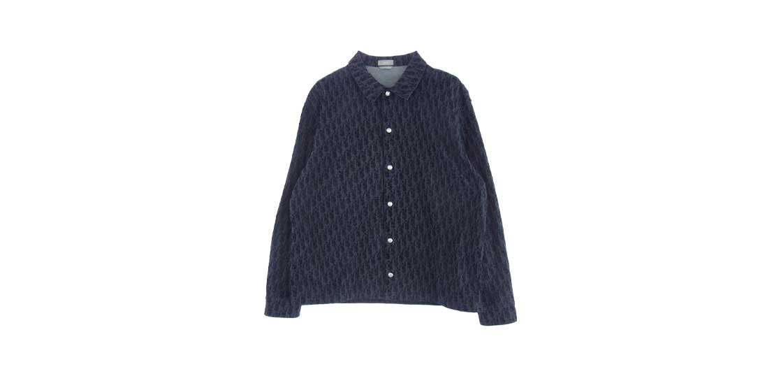 ディオール 23SS 033D490M321X OBLIQUE OVER SHIRT シャツ