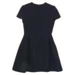 ディオール 5A21649A1110 ウール フレア ワンピース 半袖 ネイビー 買取実績 画像