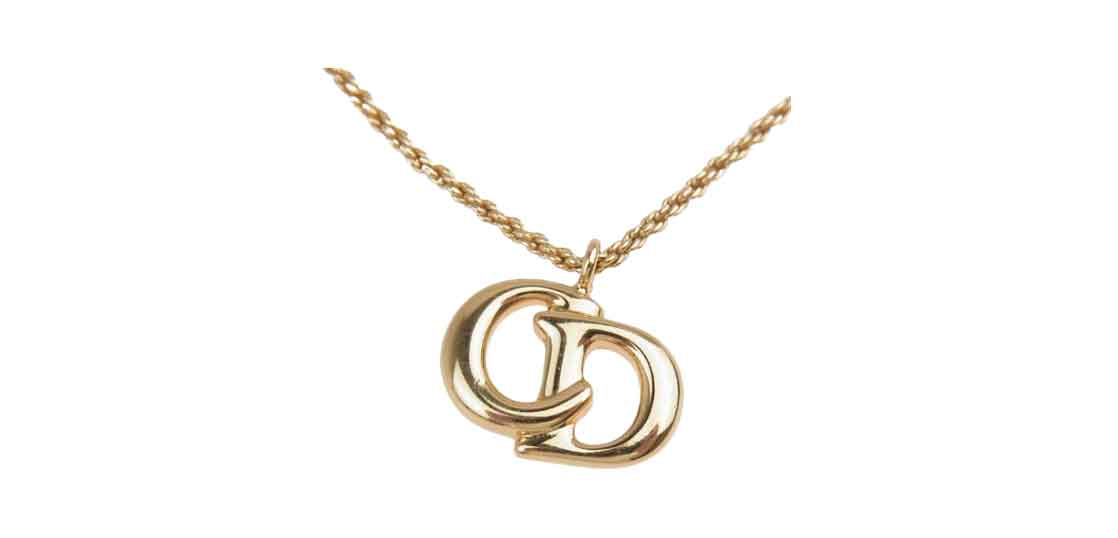 ディオール CD ロゴ ネックレス ゴールド 買取実績