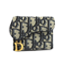 ディオール サドル 三つ折り財布 コンパクトウォレット 画像