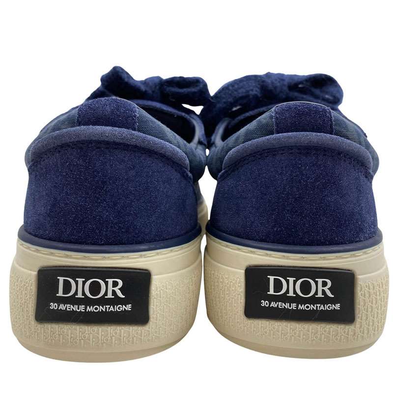 クリスチャンディオール 3SN303ZWZ56540 B33 LT DO DENIM TEARS デニムティアーズ オブリーク ローカット スエード スニーカー 買取実績 画像
