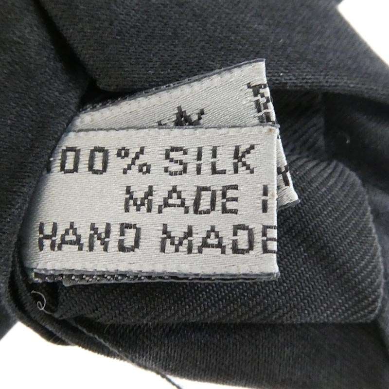 ディオール Bee 赤刺繍 総柄 シルク ネクタイ 買取実績 画像