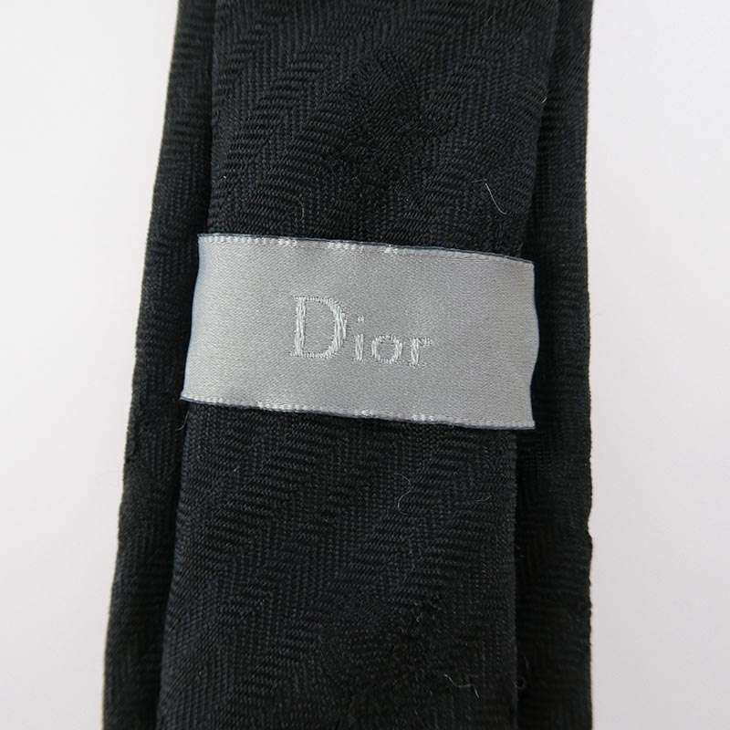 ディオール Bee 刺繍 総柄 シルク ネクタイ 買取実績 画像