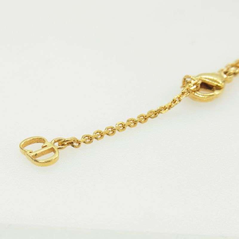 クリスチャンディオール N1033CDLCY D301 クレールディーリュヌ CDアイコン レジンパール クリスタルラインストーン ネックレス 買取実績 画像