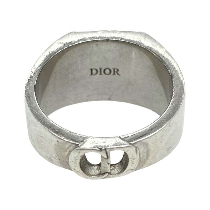 双子のママさま専用【鑑定済】Dior Ag925 オブリークシグネット