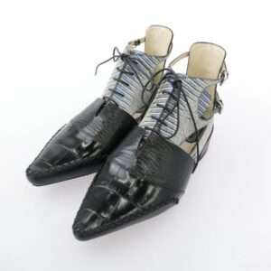 クリスチャンディオール SM0716 ポインテッドトゥ レースアップ レザー パンプス シューズ 買取実績