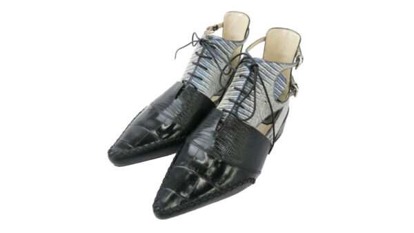 クリスチャンディオール SM0716 ポインテッドトゥ レースアップ レザー パンプス シューズ 買取実績