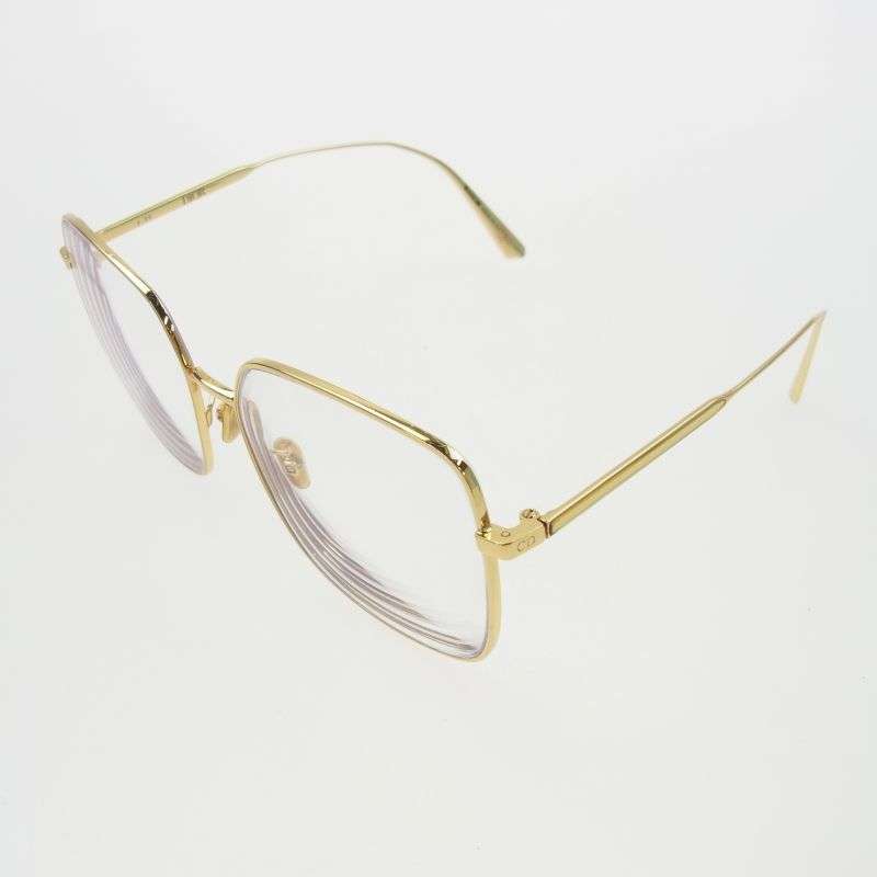 クリスチャンディオール TF07021082 度入りレンズ GEMDIORO SU A000 眼鏡 メガネ アイウェア 買取実績 画像