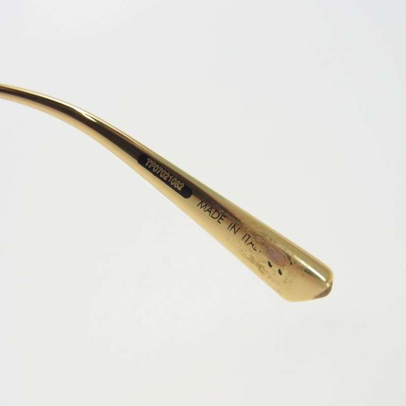 クリスチャンディオール TF07021082 度入りレンズ GEMDIORO SU A000 眼鏡 メガネ アイウェア 買取実績 画像