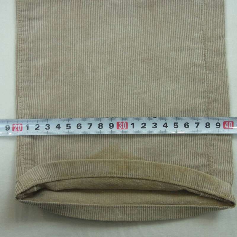 ディオールオム 04AW 4HH1016607 エディ期 ダメージ加工 コーデュロイ ボタンフライ ストレート パンツ 買取実績 画像