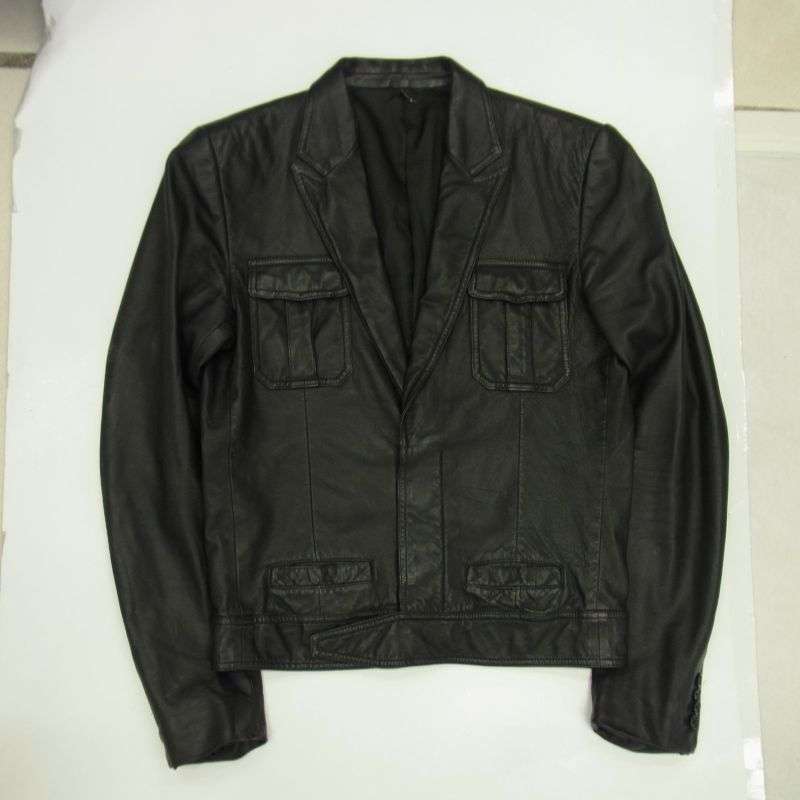 ディオールオム 05SS 5EH5028713 BECK エディ期 ピークドラペル レザーライダース ジャケット 買取実績 画像