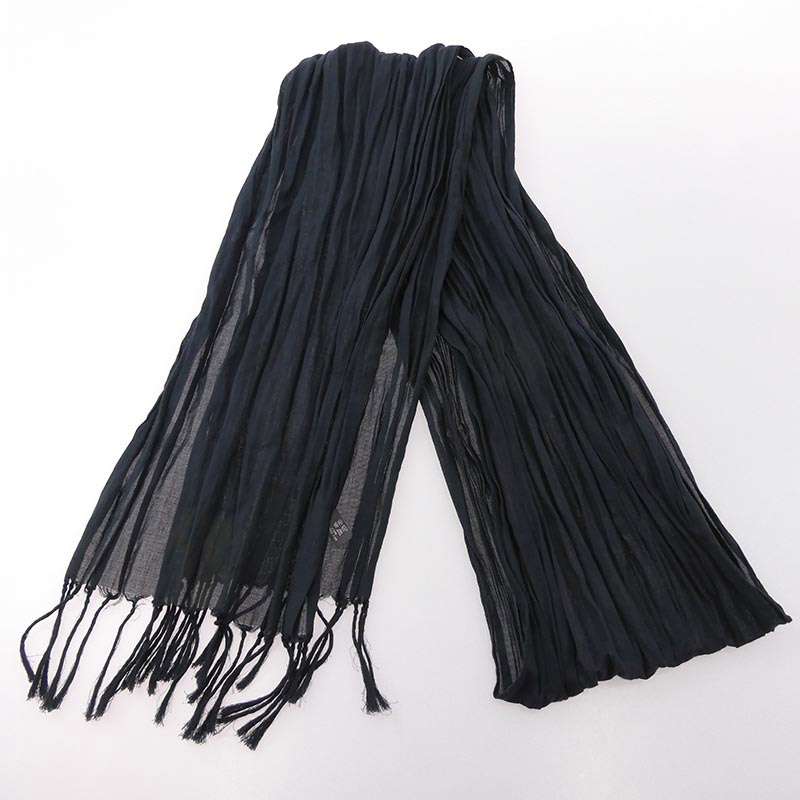 ディオールオム 05SS エディ期 コットン フリンジ ストール マフラー 買取実績 画像