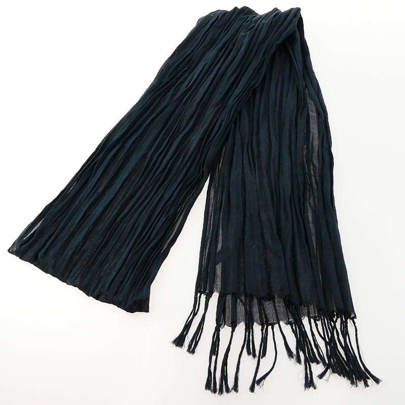 ディオールオム 05SS エディ期 コットン フリンジ ストール マフラー 買取実績 画像