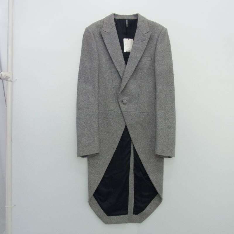 ディオールオム 06AW 6HH1031205 エディ期 燕尾 ウール ロング コート 買取実績 画像