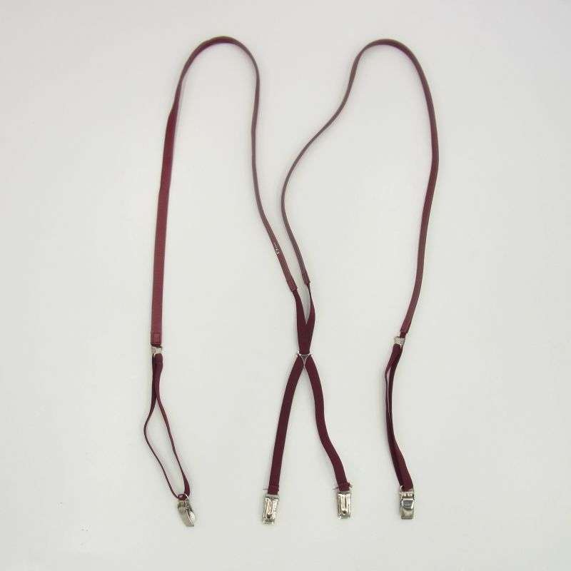 ディオールオム 06SS 175-BM-1025 エディ期 レザー ナロー サスペンダー 買取実績 画像