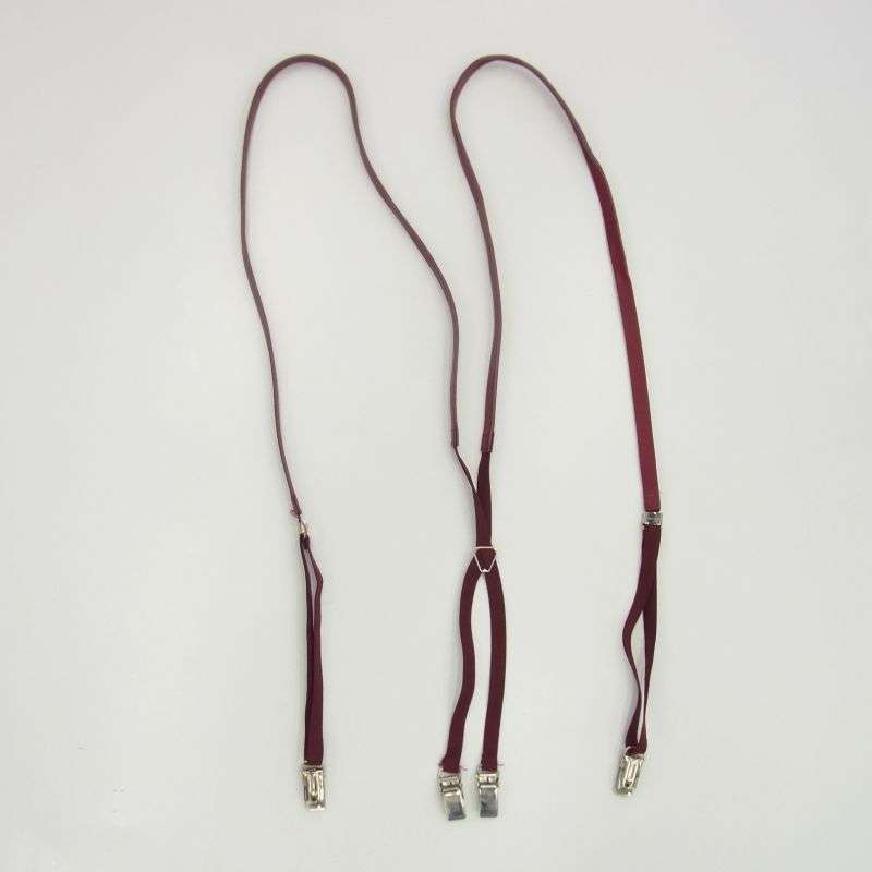 ディオールオム 06SS 175-BM-1025 エディ期 レザー ナロー サスペンダー 買取実績 画像