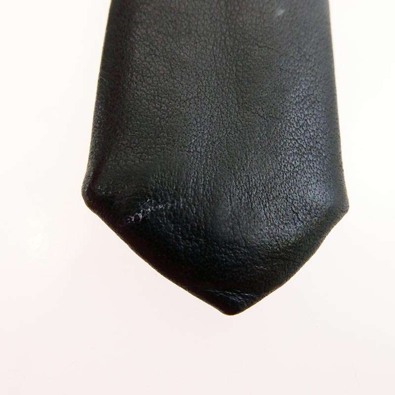 ディオールオム 06SS エディ期 レザー ナロー ネクタイ 買取実績 画像