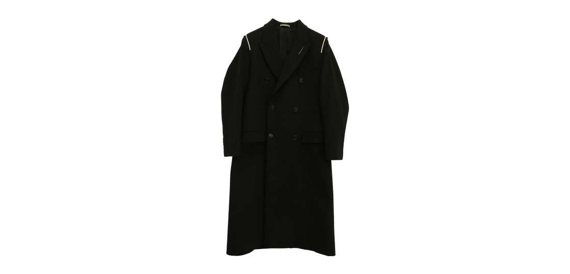 ディオールオム 17AW 533C335U3183 カシミヤ混 ウール ショルダー切替 ダブルブレスト コート 買取実績
